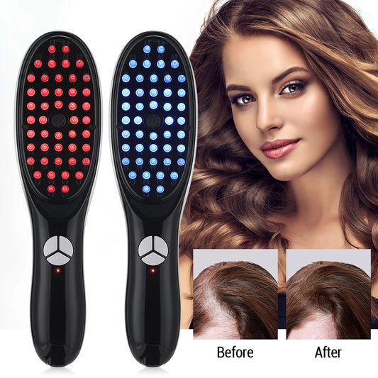 Hair-Increasing Instrument Hair-Growth Comb, Infrared Massage Health Comb