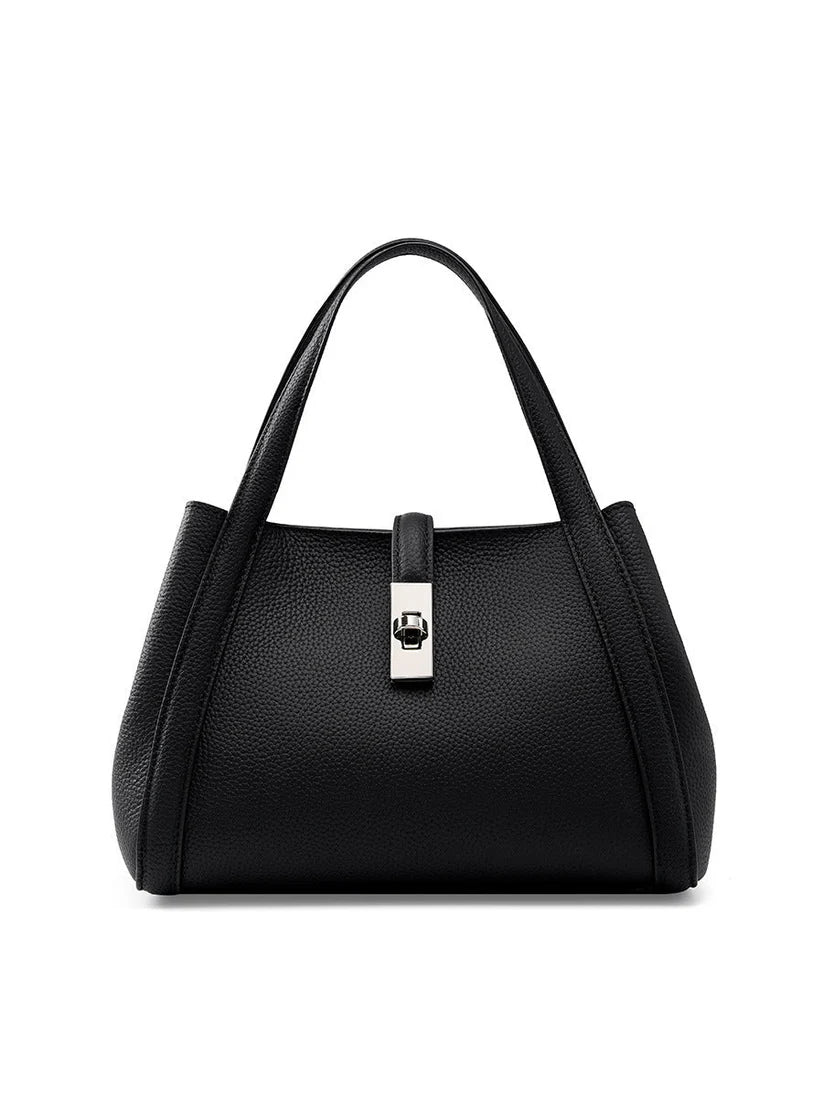 Fashionable Korean-style Large-capacity Leather Handbag
