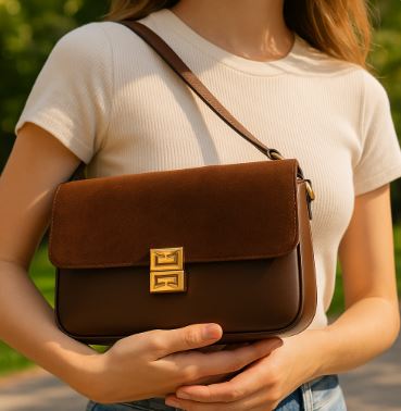 tructured Crossbody Handbag