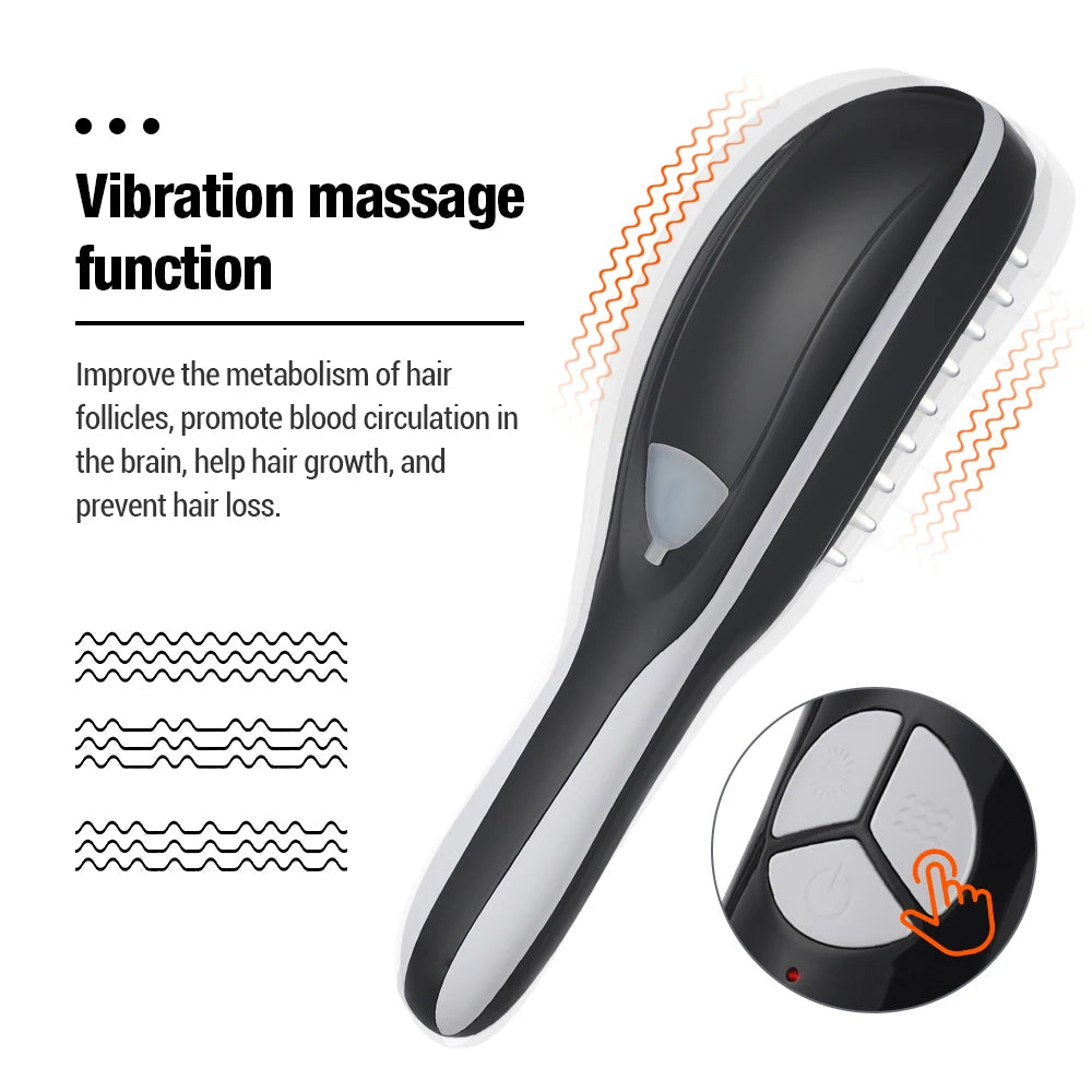 Hair-Increasing Instrument Hair-Growth Comb, Infrared Massage Health Comb