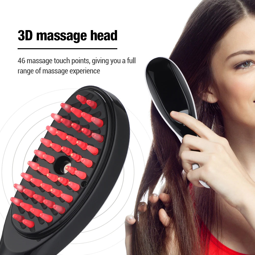 Hair-Increasing Instrument Hair-Growth Comb, Infrared Massage Health Comb