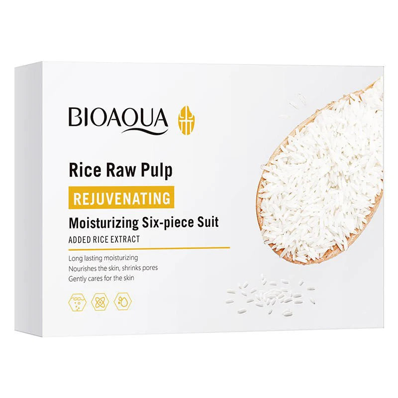 BIOAQUA - Rice Raw Pulp Rejuvenating Set (Original)